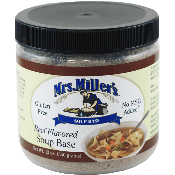 Beef Soup Base 6/12oz - Mrs Miller's