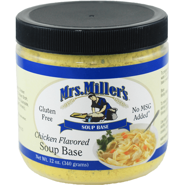 Chicken Soup Base 6/12oz - Mrs Miller's