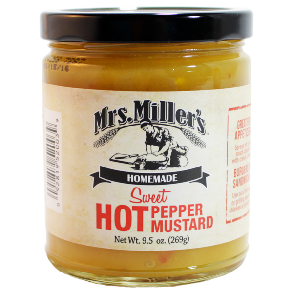 6pk 9.5 oz HOT Pepper Mustard