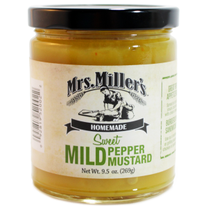 6pk 9.5 oz MILD Pepper Mustard