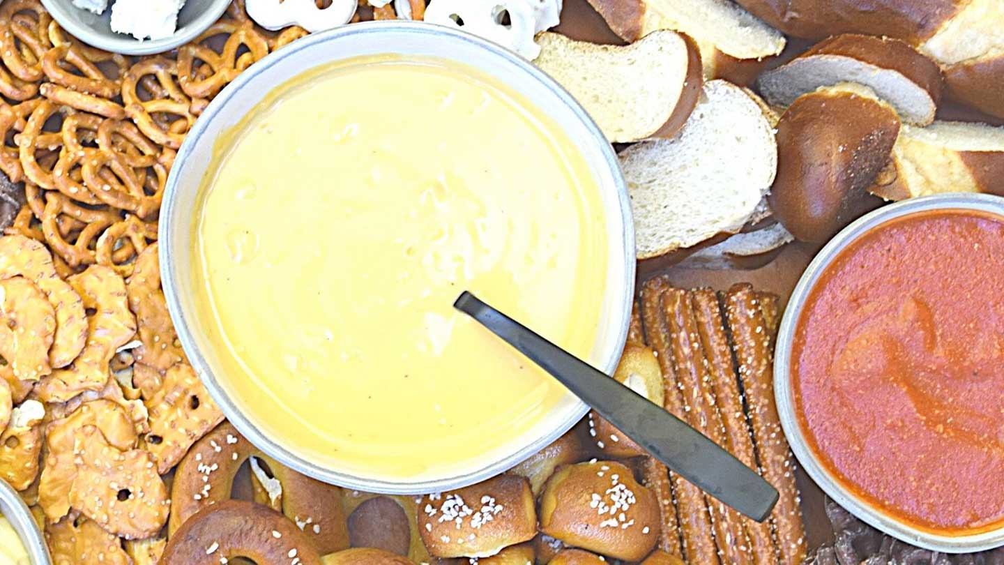 Pretzel Charcuterie Board