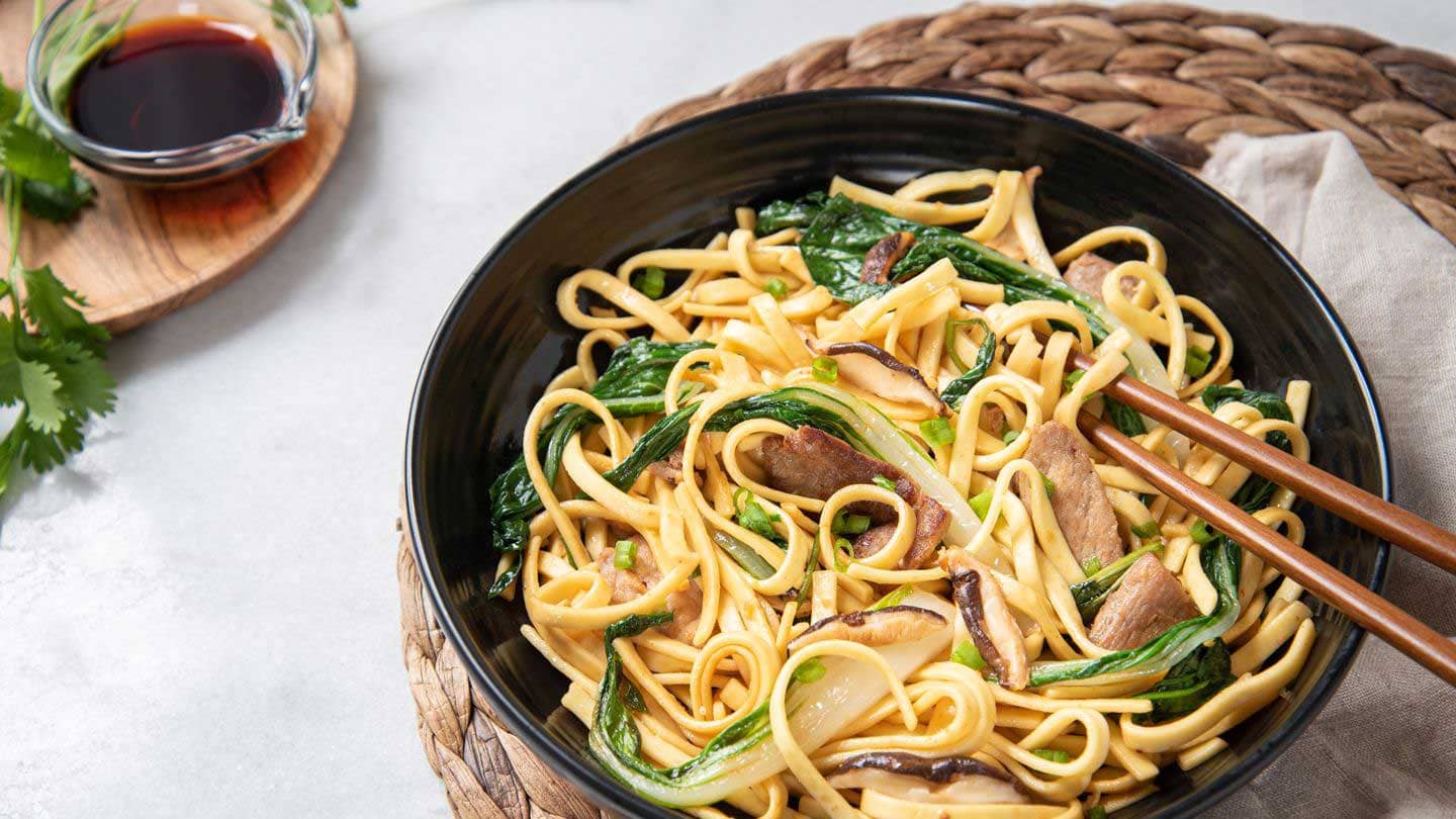 pork lomein