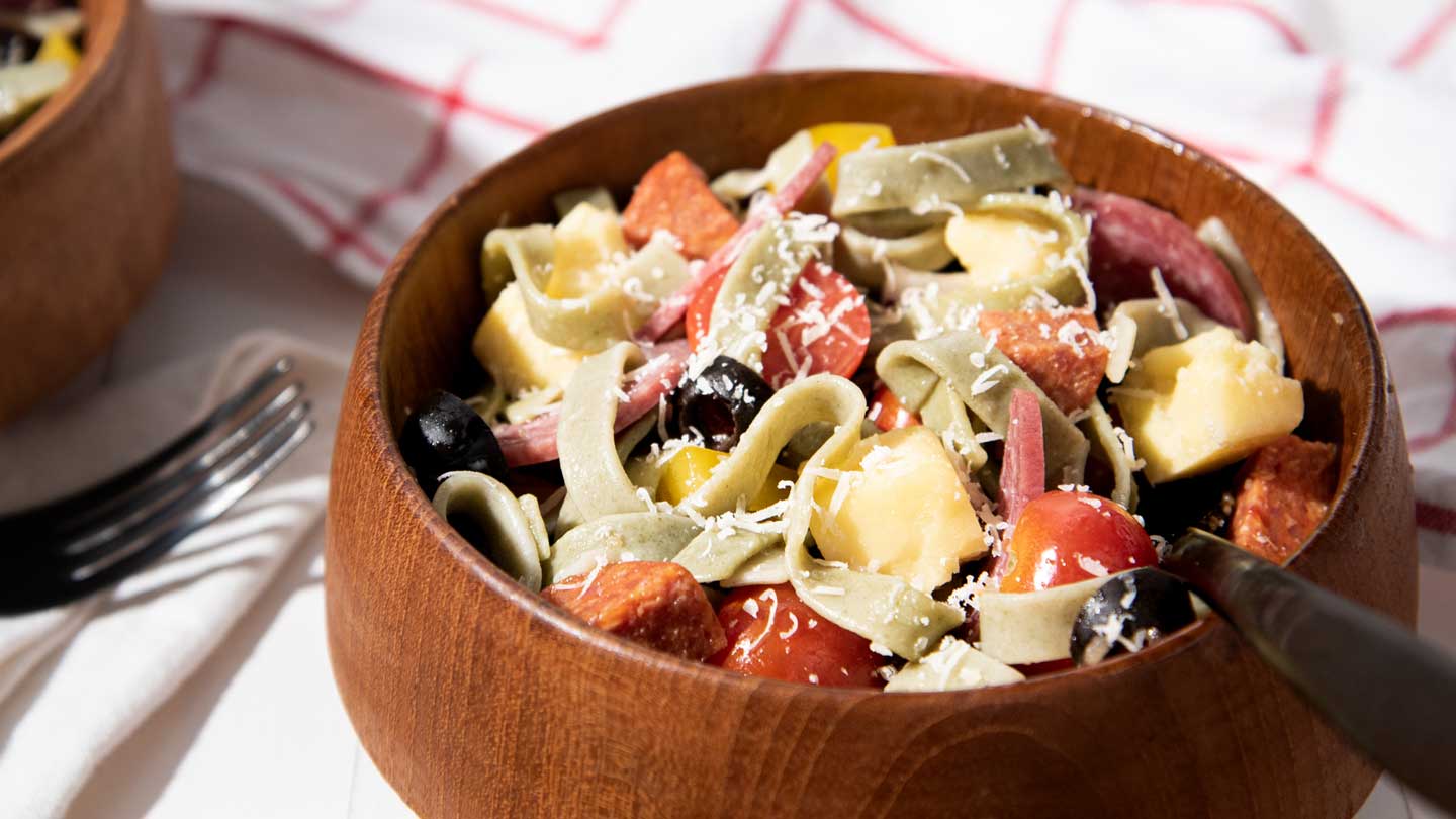 Italian Pasta Salad - Mrs Miller's Homemade Noodles