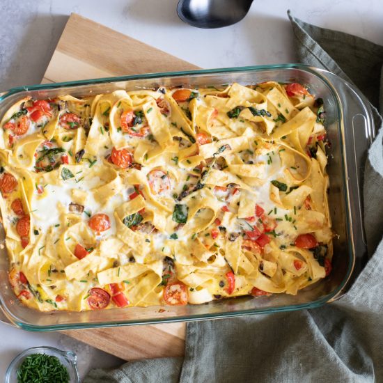 Breakfast Noodle Casserole Recipe