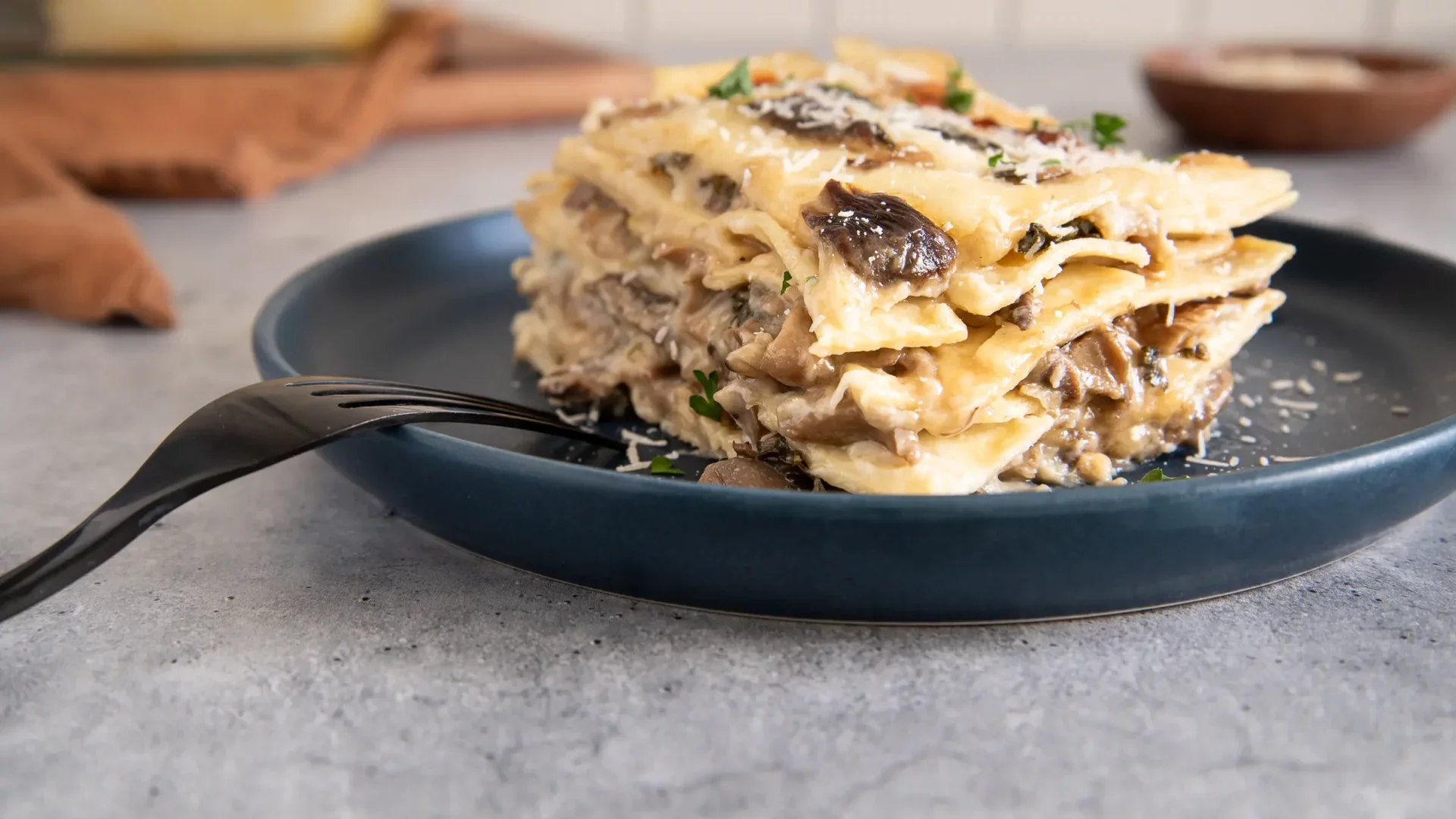 Mushroom Lasagna