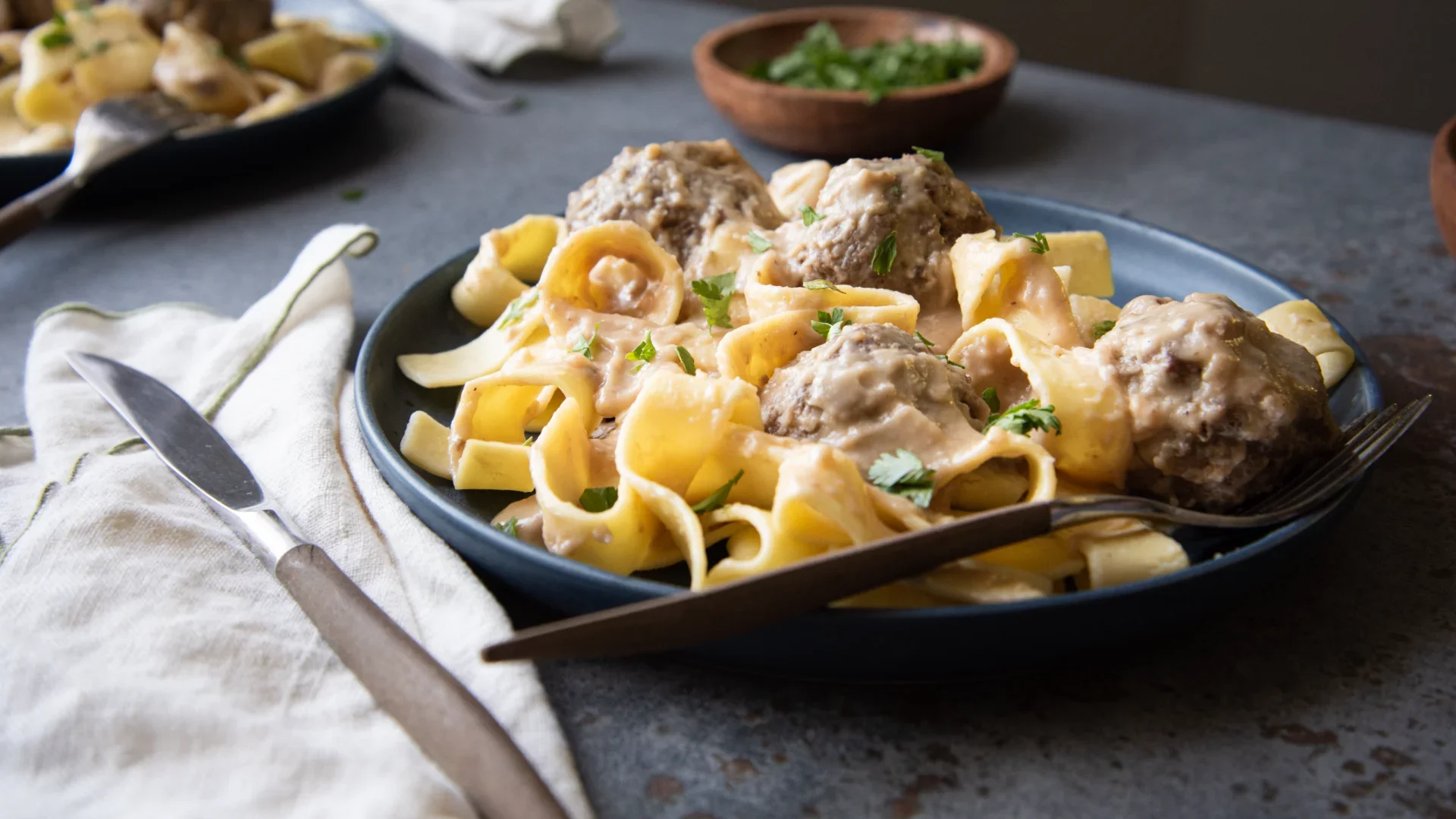 Mrs. Miller's Homemade Noodles Swedish Meatballs Recipe
