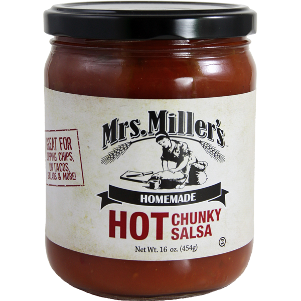 HOT Chunky Salsa, 6 × 16 oz