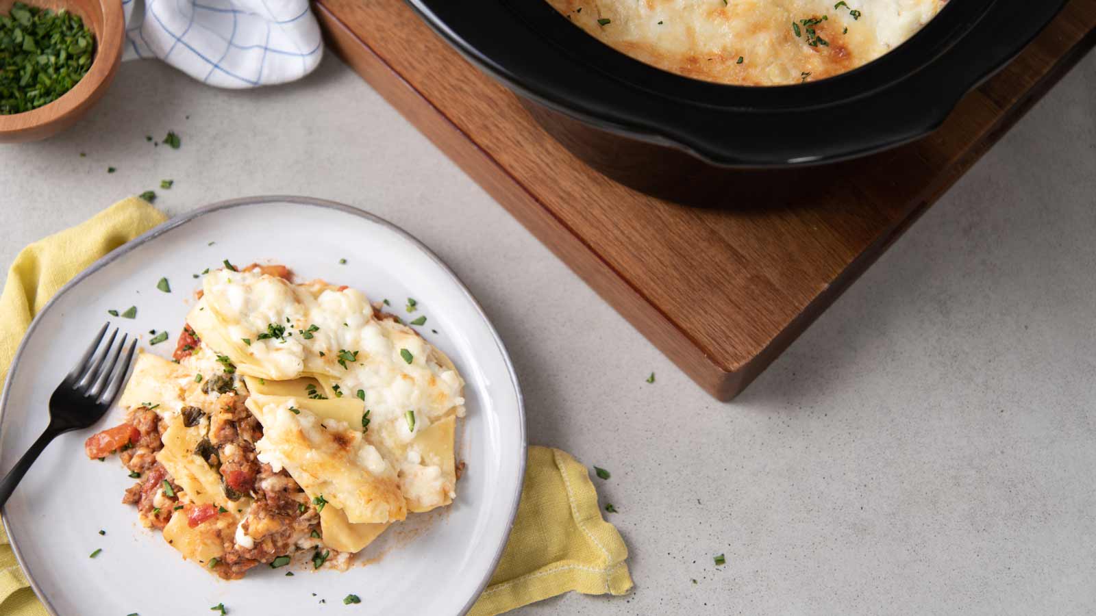 Crockpot Lasagna