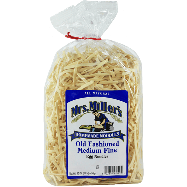 Old Fashioned Med-Fine Noodles, 6-pack