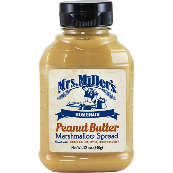Amish Peanut Butter Squeeze, 4 × 12 oz