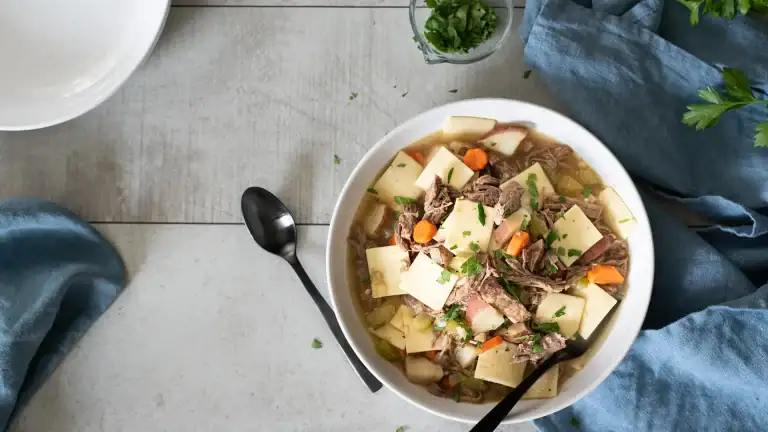 Beef Pennsylvania Dutch Pot Pie