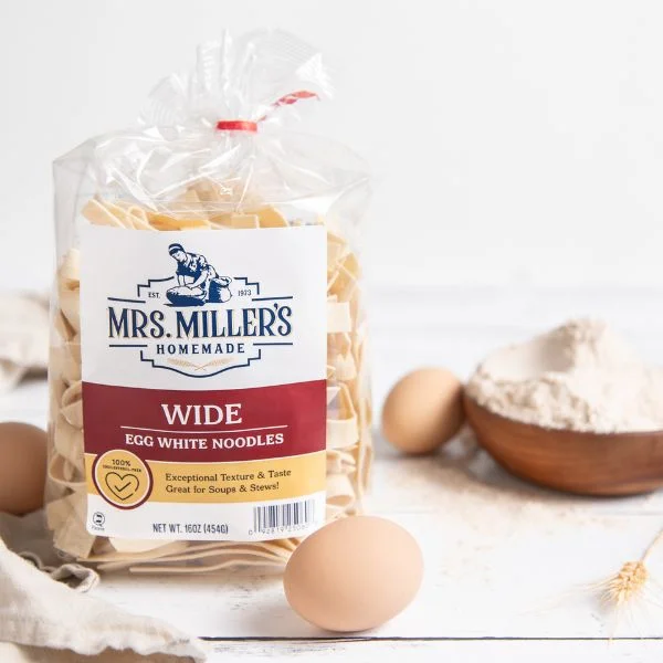 Egg White Wide Noodles